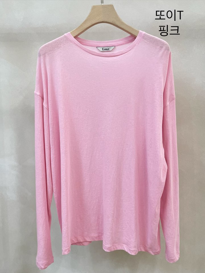 LAKE-A/KONI韓國代購女士新品職業推薦熱賣時尚長袖T恤Lake Side/KONI長袖T恤圖色3