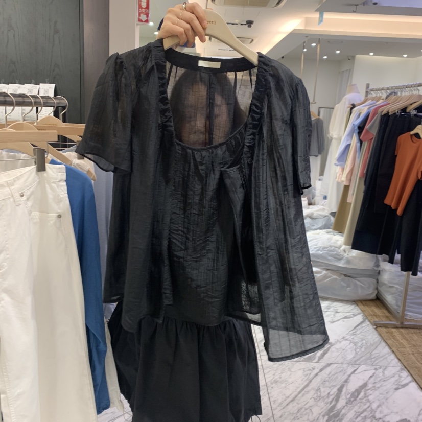 SPAGHETTI東大門直郵女士新品真品熱賣人氣推薦休閑26春夏套裝spaghetti套裝圖色3