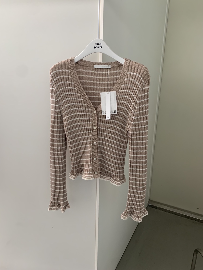 SHOP POSTER韓國直郵女裝新款時尚推薦真品休閑職業長袖T恤SHOP_POSTER長袖T恤圖色1