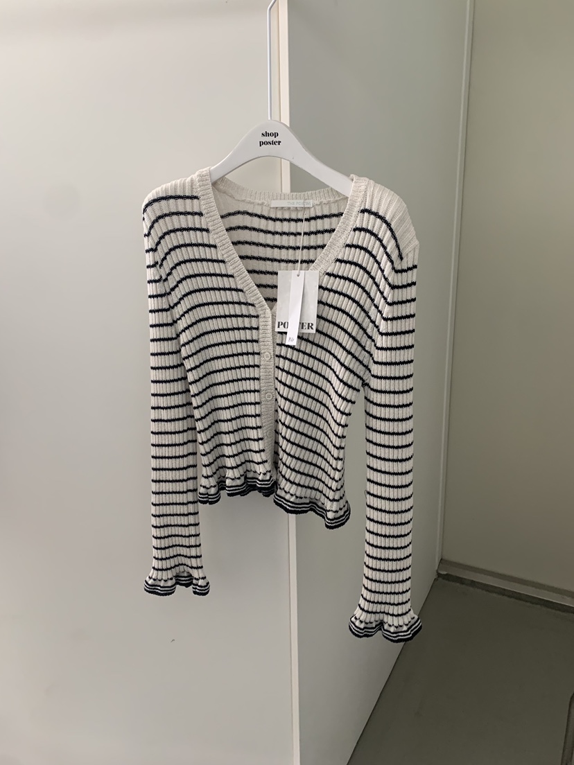 SHOP POSTER韓國直郵女裝新款時尚推薦真品休閑職業長袖T恤SHOP_POSTER長袖T恤圖色2