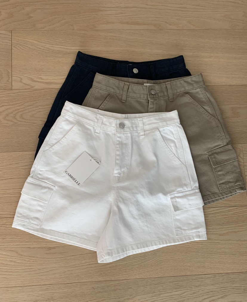 GABRIELLE東大門代購女裝新品推薦人氣熱賣時尚休閑短褲工裝GABRIELLE短褲