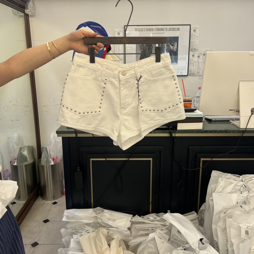 VIRKIN韓國代購女裝新款休閑職業人氣26春夏熱賣推薦短褲VIRKIN短褲圖色1