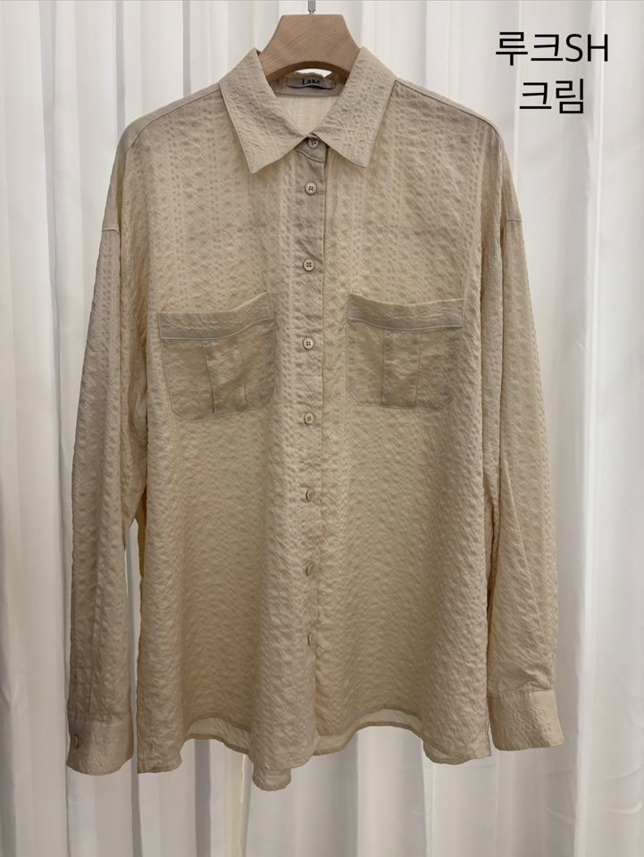 LAKE-A/KONI東大門代購女士新品職業時尚26春夏襯衫蕾絲衫Lake Side/KONI襯衫/蕾絲衫圖色1