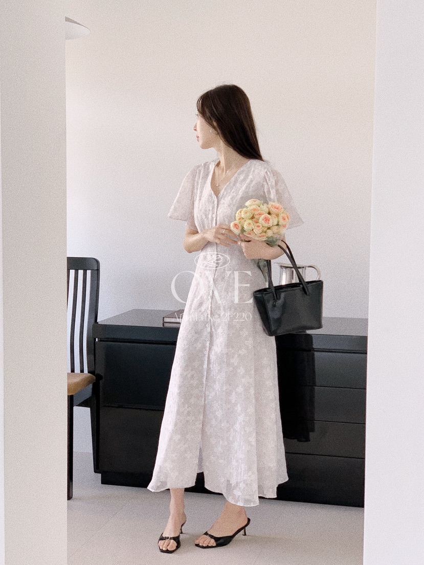 OVE韓國直郵女士新款人氣真品時尚熱賣職業26春夏推薦連衣裙OVE連衣裙