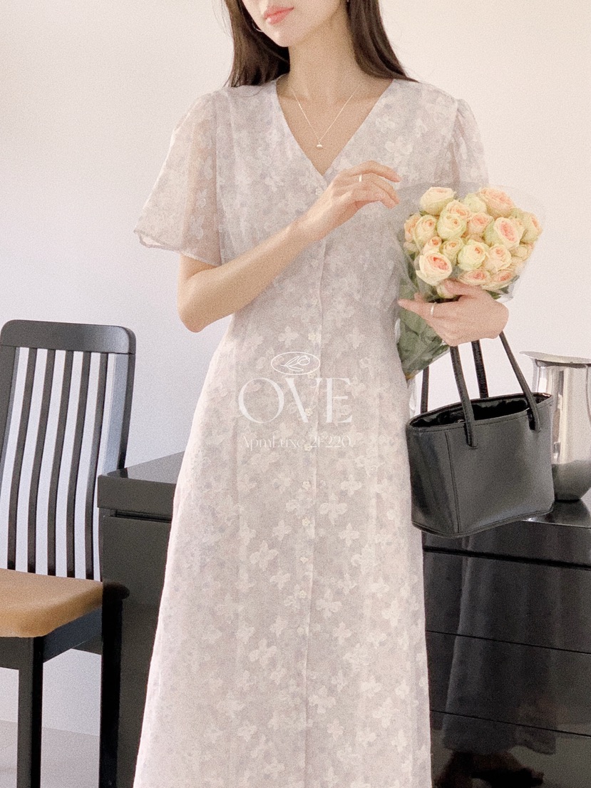OVE韓國直郵女士新款人氣真品時尚熱賣職業26春夏推薦連衣裙OVE連衣裙