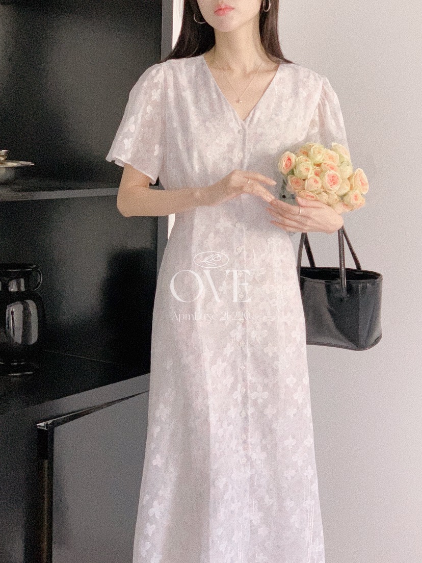 OVE韓國直郵女士新款人氣真品時尚熱賣職業26春夏推薦連衣裙OVE連衣裙