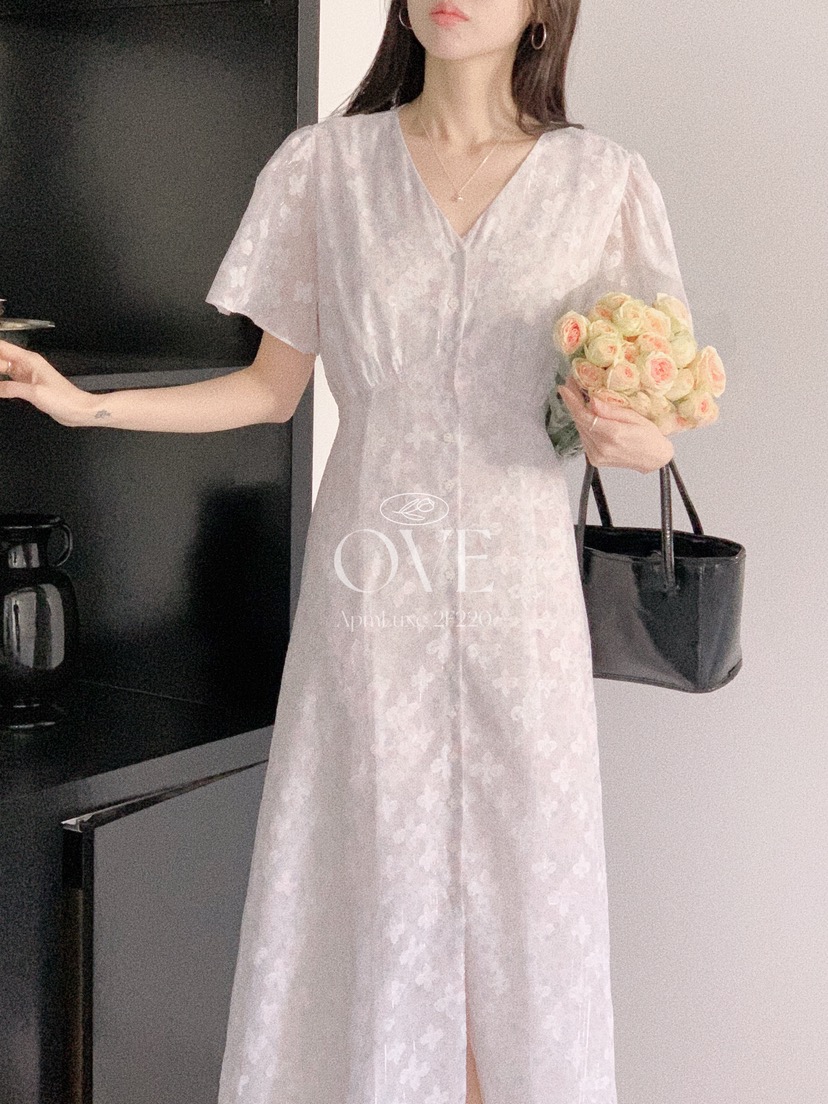 OVE韓國直郵女士新款人氣真品時尚熱賣職業26春夏推薦連衣裙OVE連衣裙