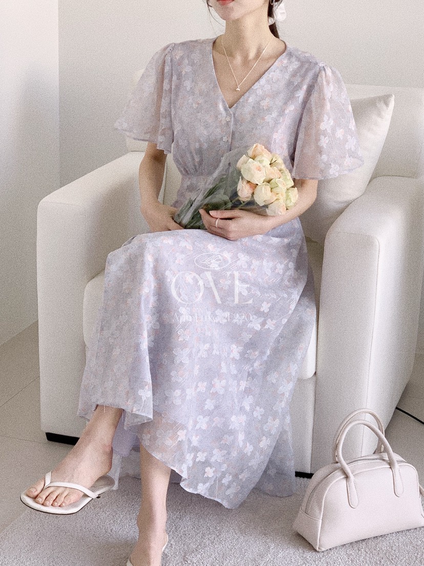 OVE韓國直郵女士新款人氣真品時尚熱賣職業26春夏推薦連衣裙OVE連衣裙