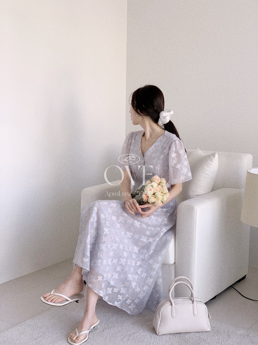 OVE韓國直郵女士新款人氣真品時尚熱賣職業26春夏推薦連衣裙OVE連衣裙