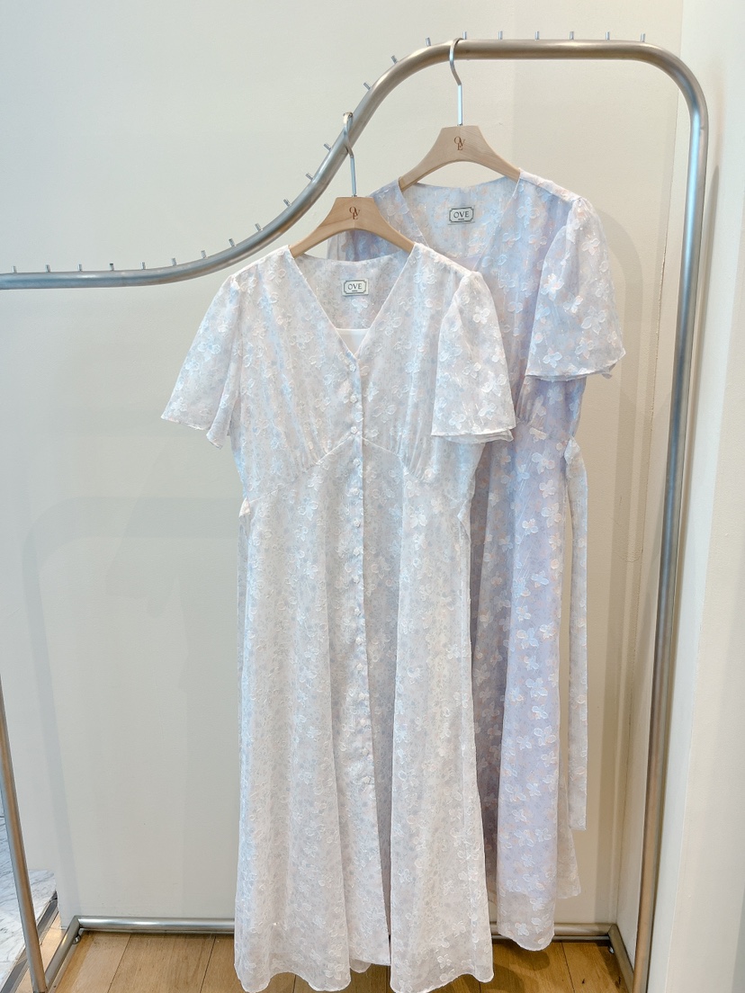 OVE韓國直郵女士新款人氣真品時尚熱賣職業26春夏推薦連衣裙OVE連衣裙