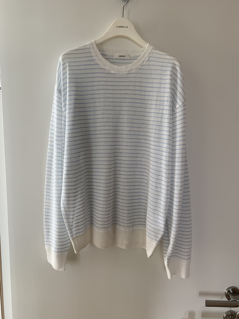GABRIELLE東大門實拍女裝新款職業人氣真品長袖T恤亞麻針織GABRIELLE長袖T恤圖色2