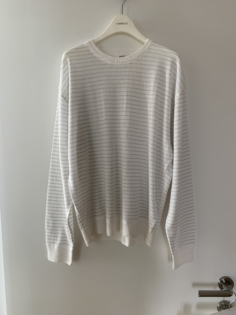 GABRIELLE東大門實拍女裝新款職業人氣真品長袖T恤亞麻針織GABRIELLE長袖T恤圖色3