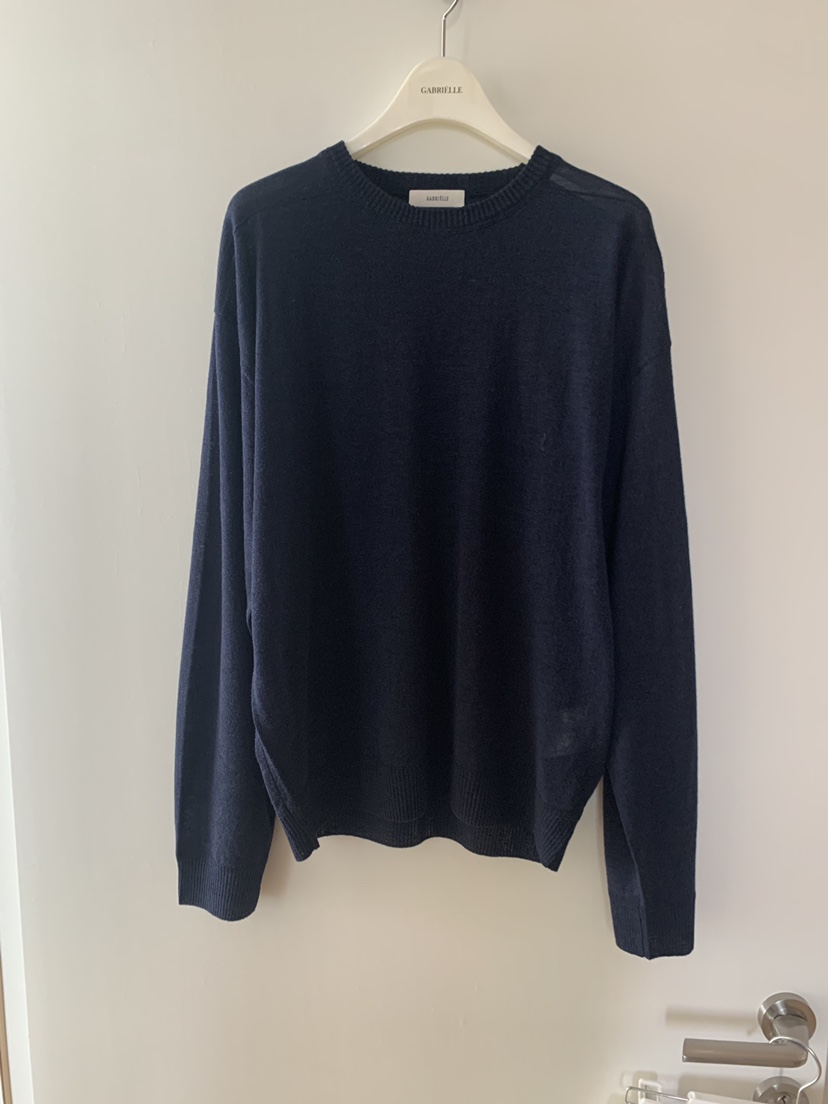 GABRIELLE東大門實拍女裝新款職業人氣真品長袖T恤亞麻針織GABRIELLE長袖T恤圖色4