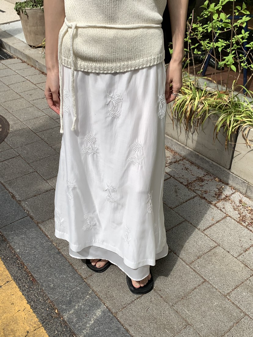 B_GARDER東大門直郵女裝新款真品26春夏休閑時尚熱賣長裙B.GARDER長裙