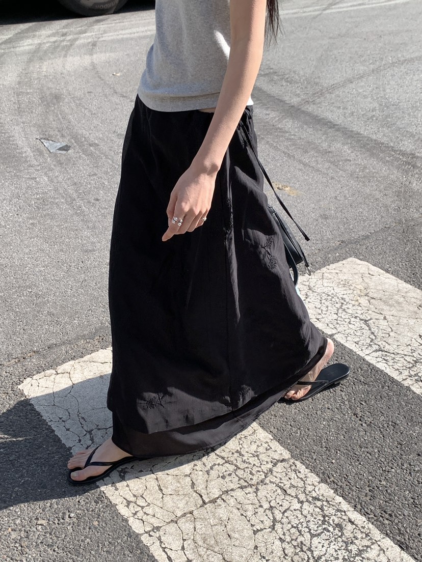 B_GARDER東大門直郵女裝新款真品26春夏休閑時尚熱賣長裙B.GARDER長裙