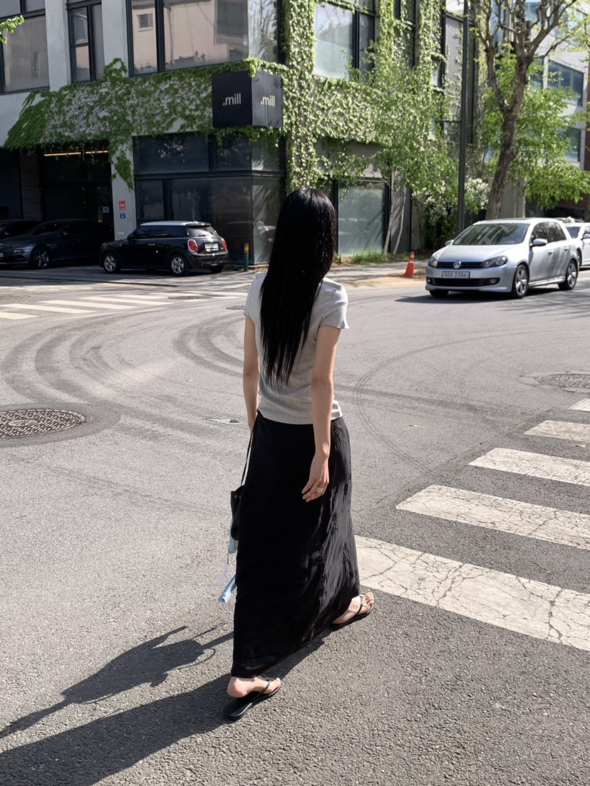 B_GARDER東大門直郵女裝新款真品26春夏休閑時尚熱賣長裙B.GARDER長裙