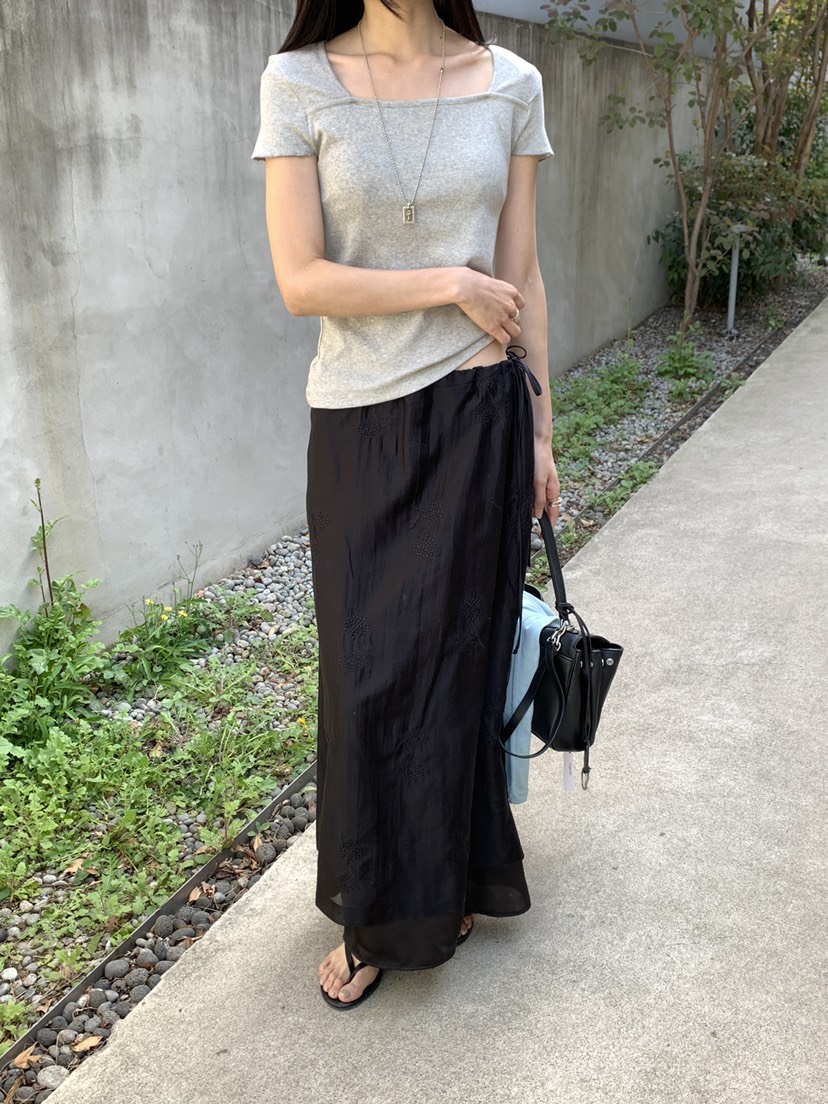 B_GARDER東大門直郵女裝新款真品26春夏休閑時尚熱賣長裙B.GARDER長裙