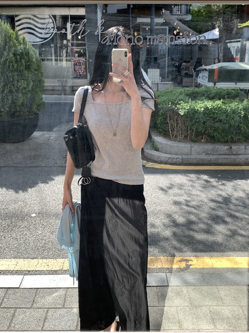 B_GARDER東大門直郵女裝新款真品26春夏休閑時尚熱賣長裙B.GARDER長裙