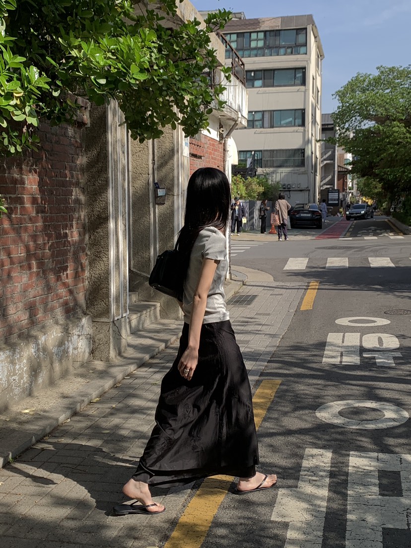 B_GARDER東大門直郵女裝新款真品26春夏休閑時尚熱賣長裙B.GARDER長裙