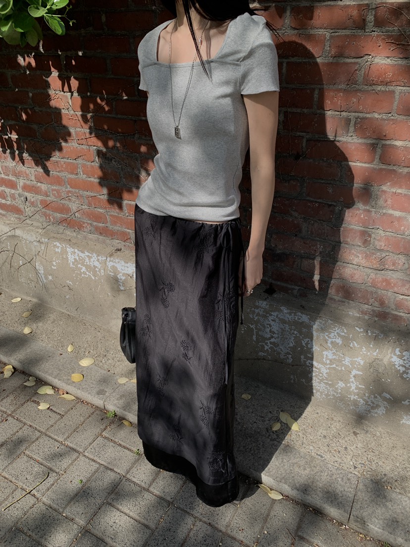 B_GARDER東大門直郵女裝新款真品26春夏休閑時尚熱賣長裙B.GARDER長裙