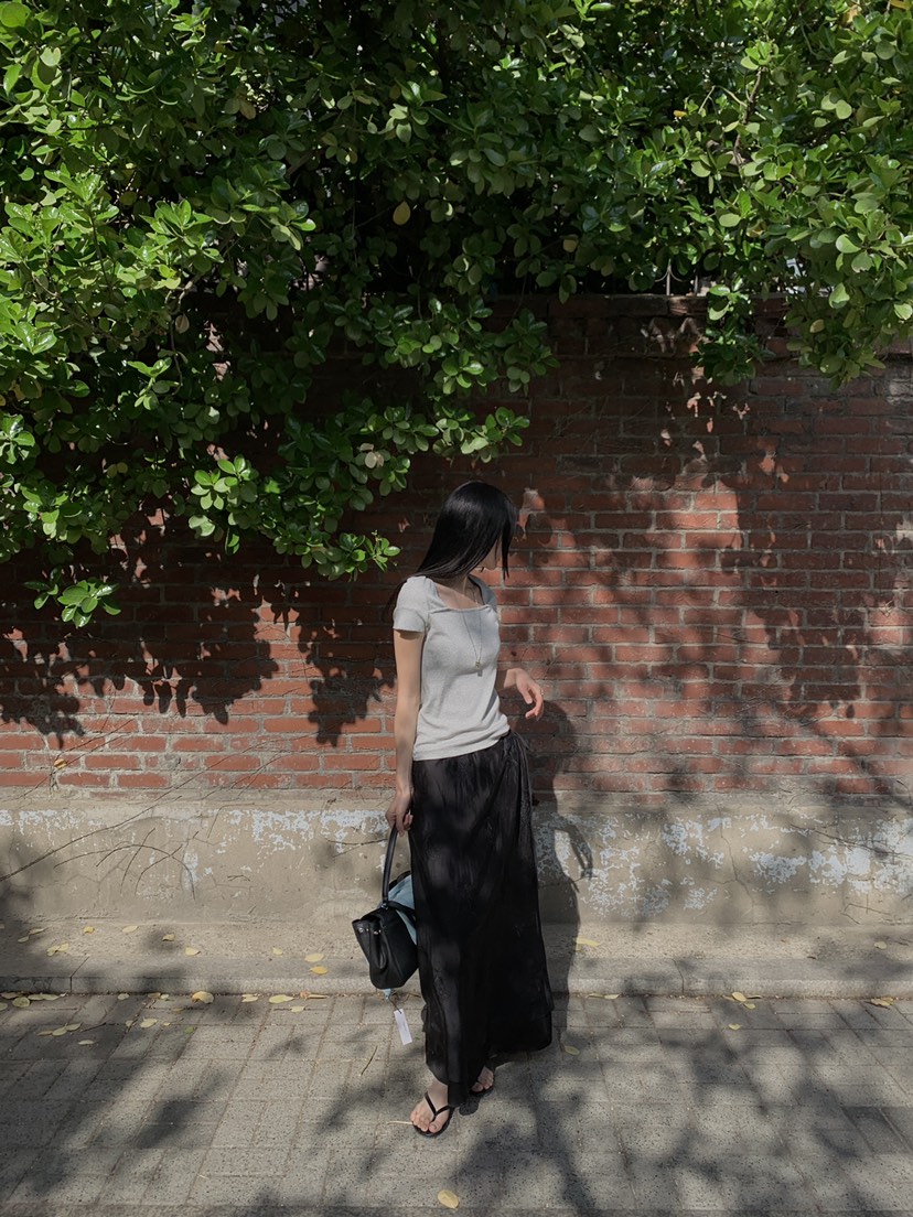 B_GARDER東大門直郵女裝新款真品26春夏休閑時尚熱賣長裙B.GARDER長裙