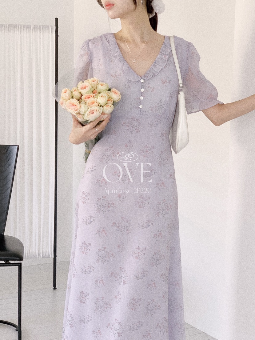 OVE東大門代購女裝新品休閑真品熱賣推薦職業時尚26春夏連衣裙OVE連衣裙