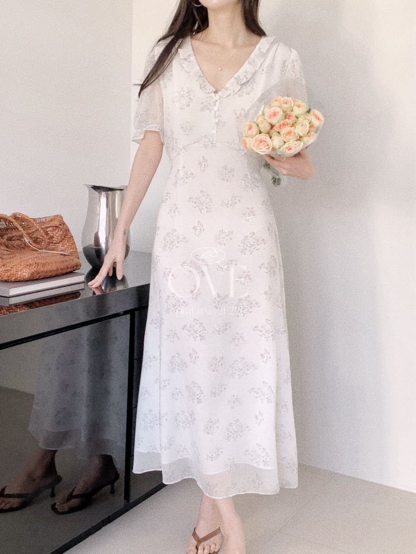 OVE東大門代購女裝新品休閑真品熱賣推薦職業時尚26春夏連衣裙OVE連衣裙