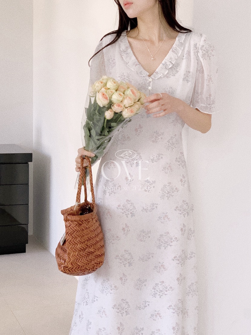 OVE東大門代購女裝新品休閑真品熱賣推薦職業時尚26春夏連衣裙OVE連衣裙