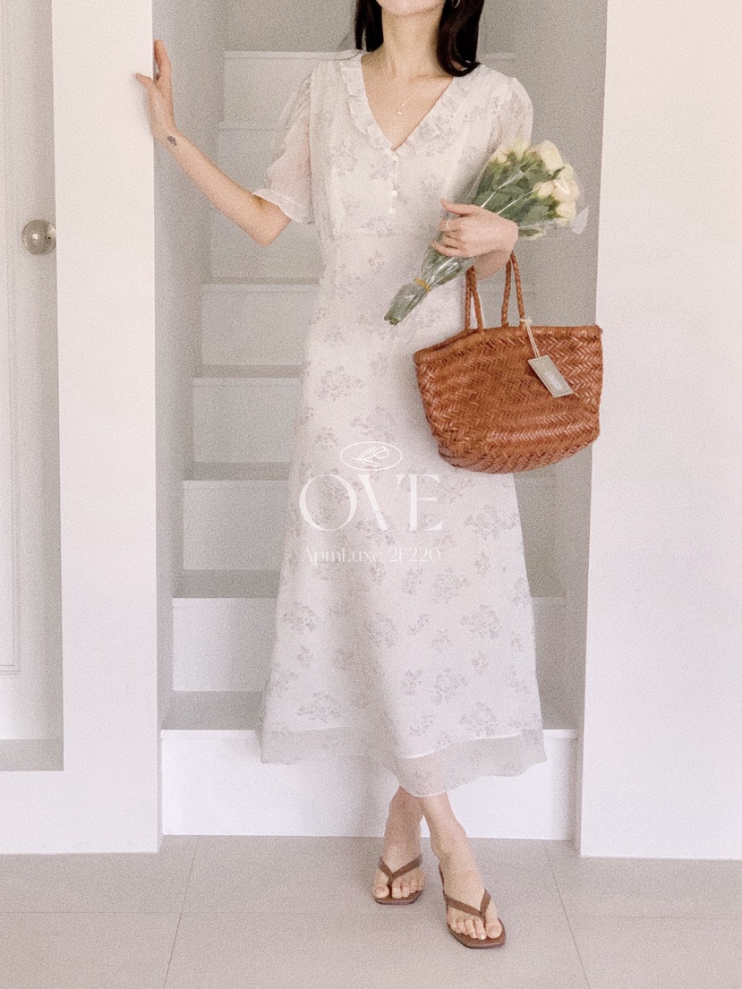 OVE東大門代購女裝新品休閑真品熱賣推薦職業時尚26春夏連衣裙OVE連衣裙