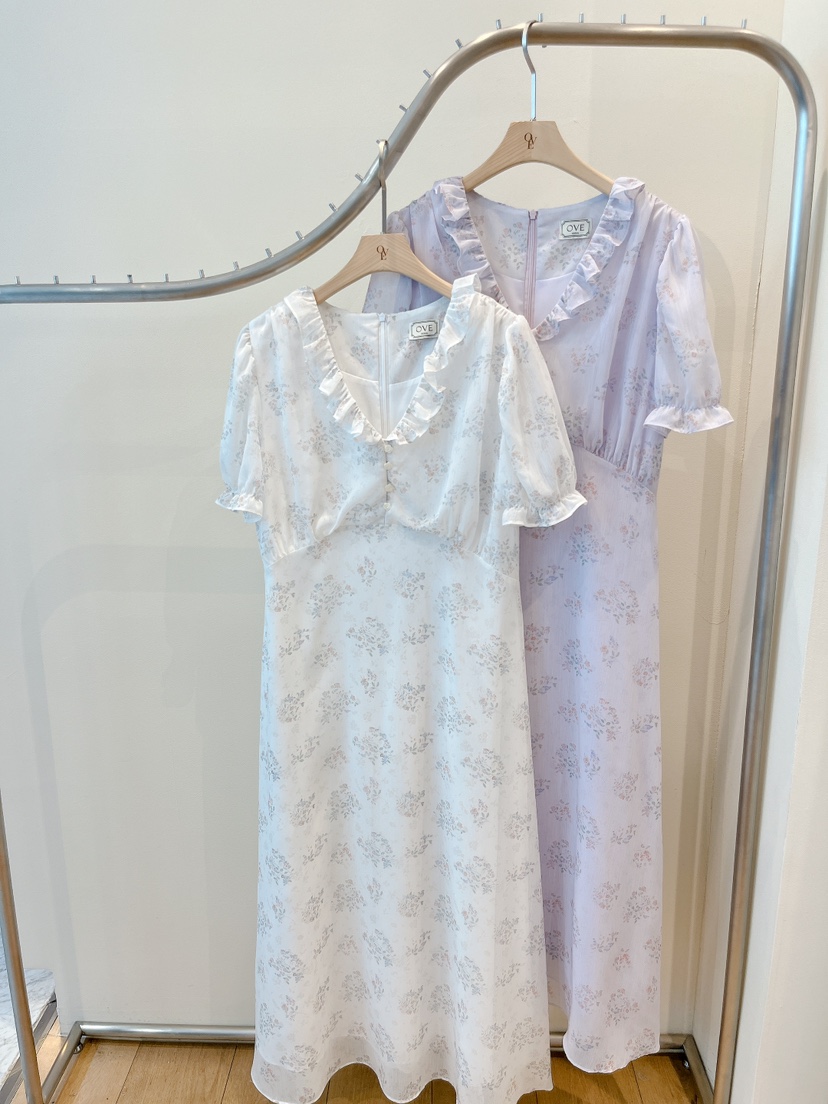OVE東大門代購女裝新品休閑真品熱賣推薦職業時尚26春夏連衣裙OVE連衣裙