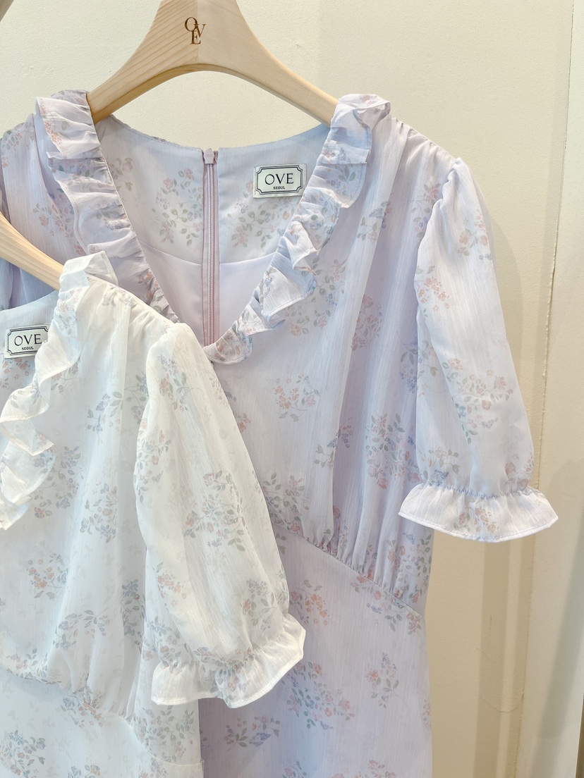 OVE東大門代購女裝新品休閑真品熱賣推薦職業時尚26春夏連衣裙OVE連衣裙