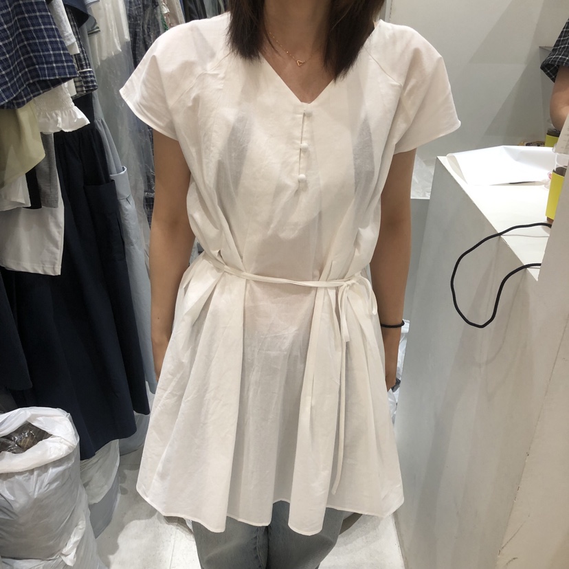 ASOME東大門代購女裝新品休閑26春夏熱賣職業時尚連衣裙含繩A.SOME連衣裙圖色1