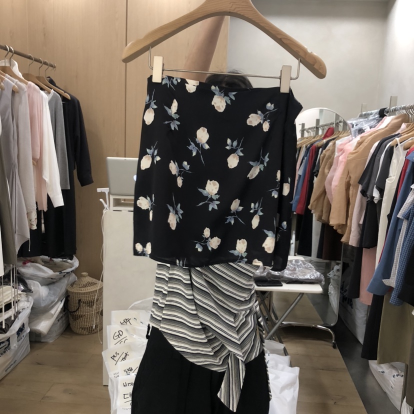 VILLABUTTON韓國直郵女士新品人氣休閑職業時尚26春夏裙褲VILLABUTTON裙褲