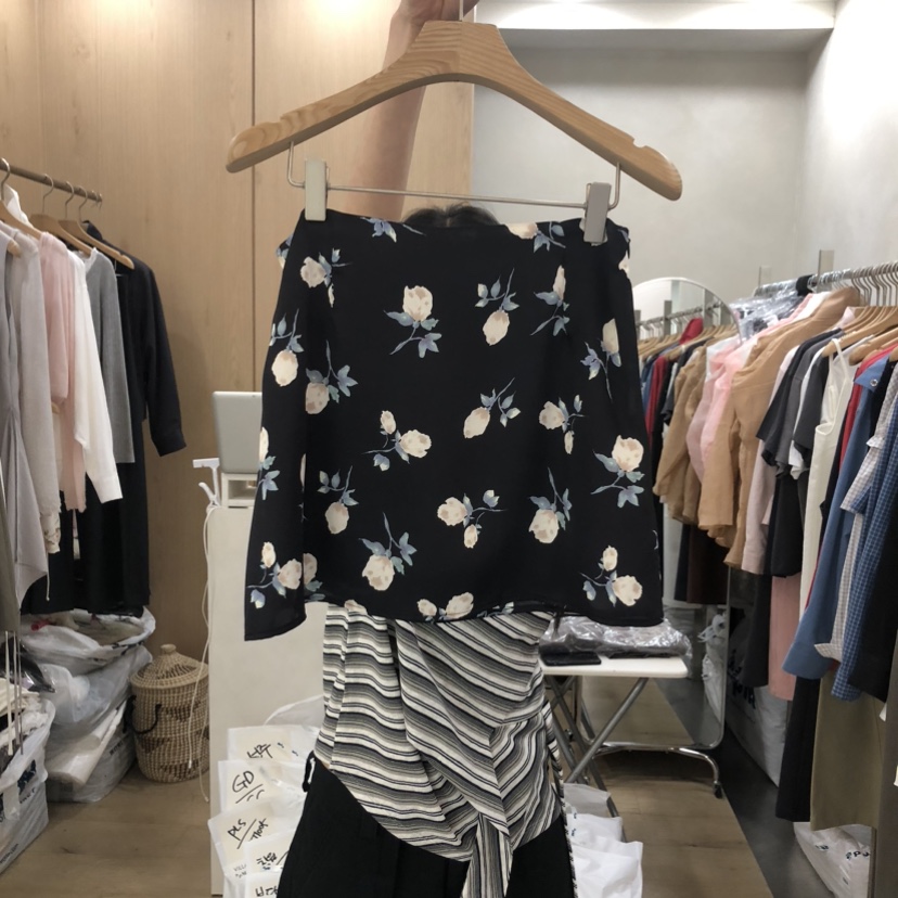 VILLABUTTON韓國直郵女士新品人氣休閑職業時尚26春夏裙褲VILLABUTTON裙褲圖色1