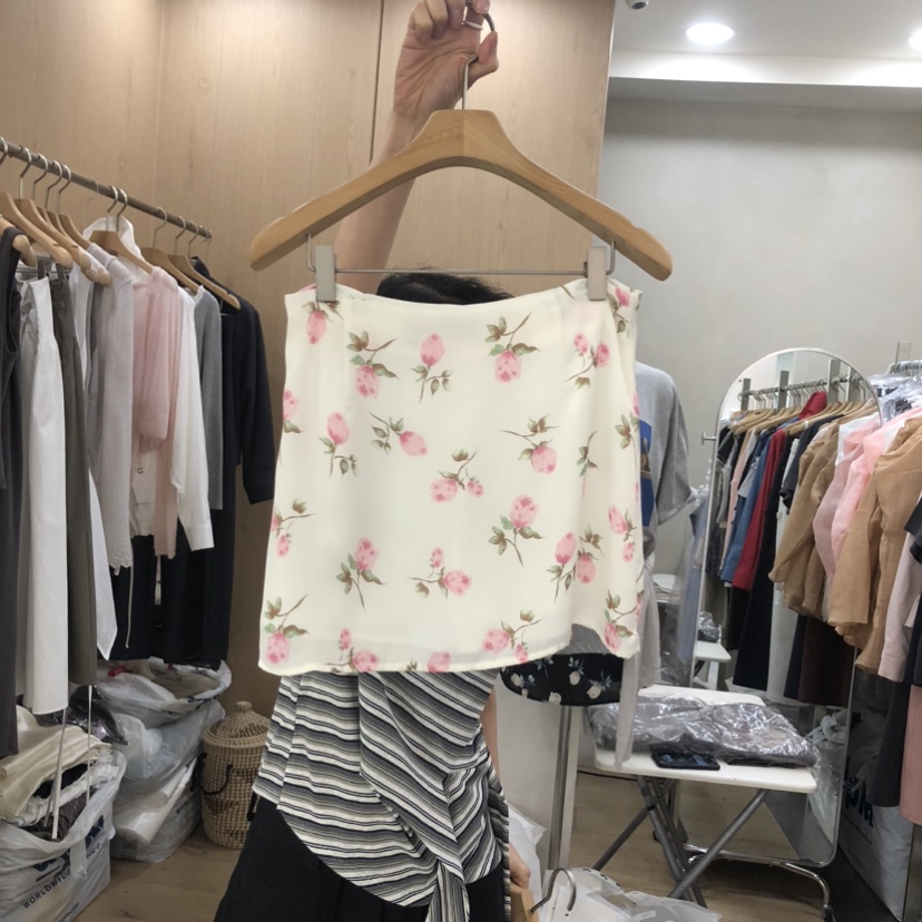 VILLABUTTON韓國直郵女士新品人氣休閑職業時尚26春夏裙褲VILLABUTTON裙褲圖色2