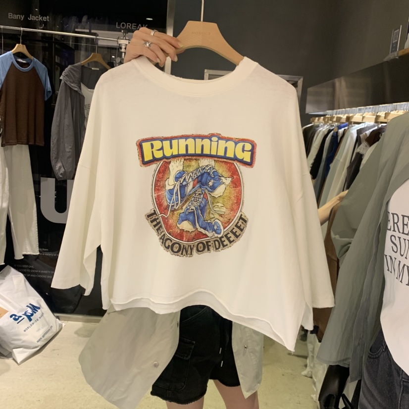 BANY ANCO韓國代購女士新品時尚26夏季推薦職業26春夏T恤BANY ANCOT恤圖色1