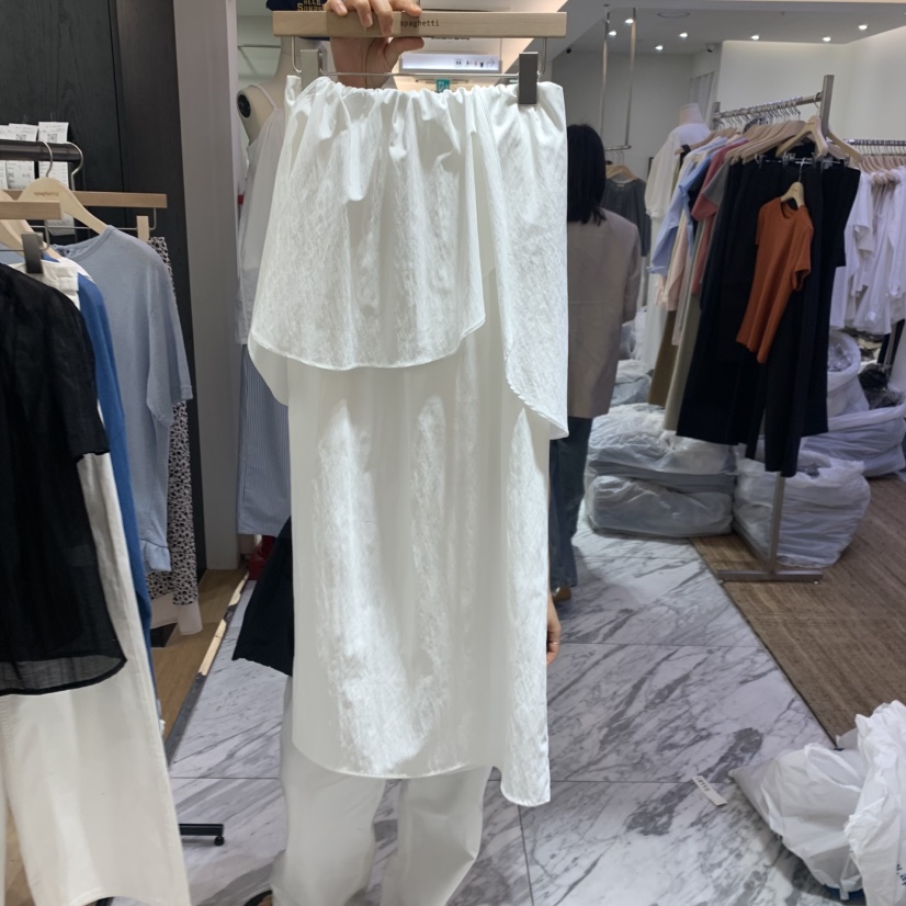 SPAGHETTI韓國直郵實拍女士新品熱賣休閑推薦26春夏時尚長裙spaghetti長裙圖色1