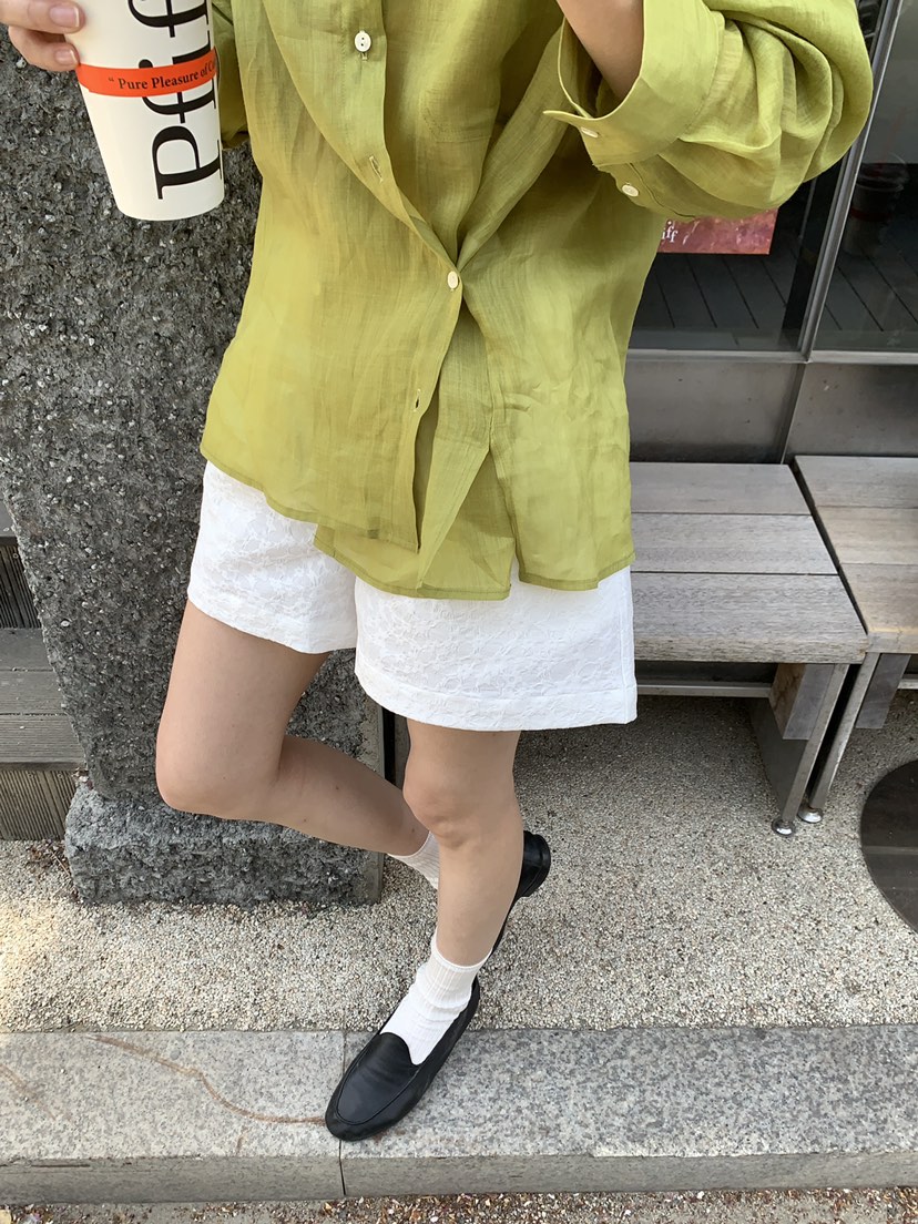 B_GARDER韓國直郵實拍女士新款熱賣職業時尚26春夏短褲提花B.GARDER短褲