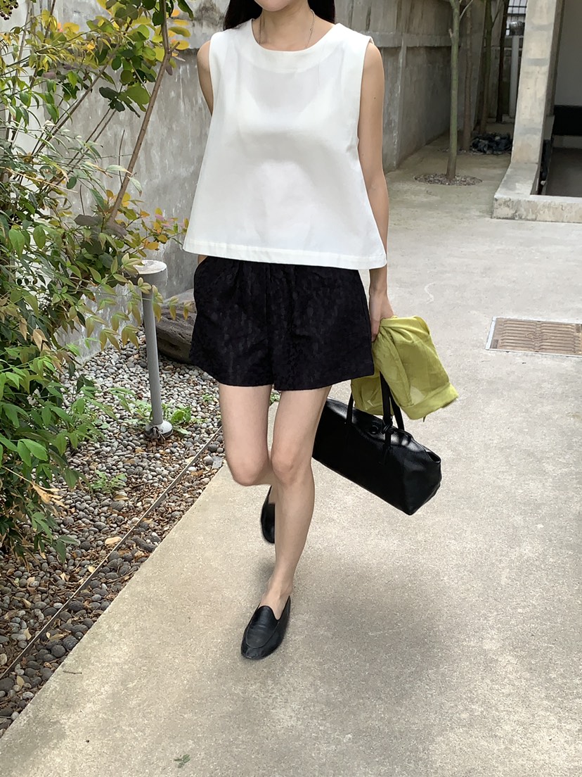 B_GARDER韓國直郵實拍女士新款熱賣職業時尚26春夏短褲提花B.GARDER短褲