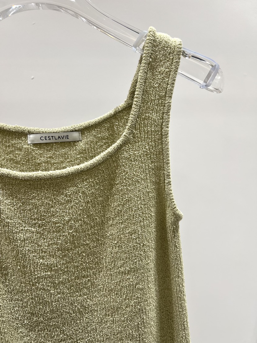 CESTLAVIE東大門實拍韓國女裝新品26夏季吊帶背心無袖針織衫CESTLAVIE吊帶/背心