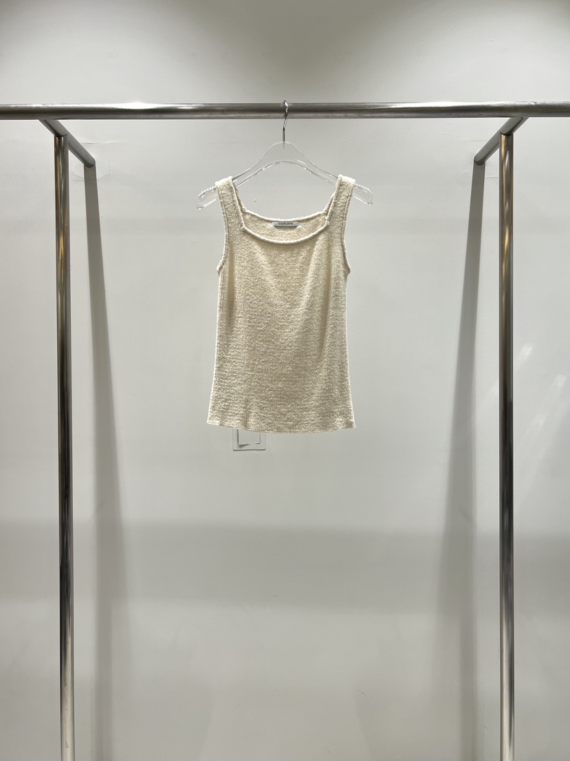 CESTLAVIE東大門實拍韓國女裝新品26夏季吊帶背心無袖針織衫CESTLAVIE吊帶/背心圖色2