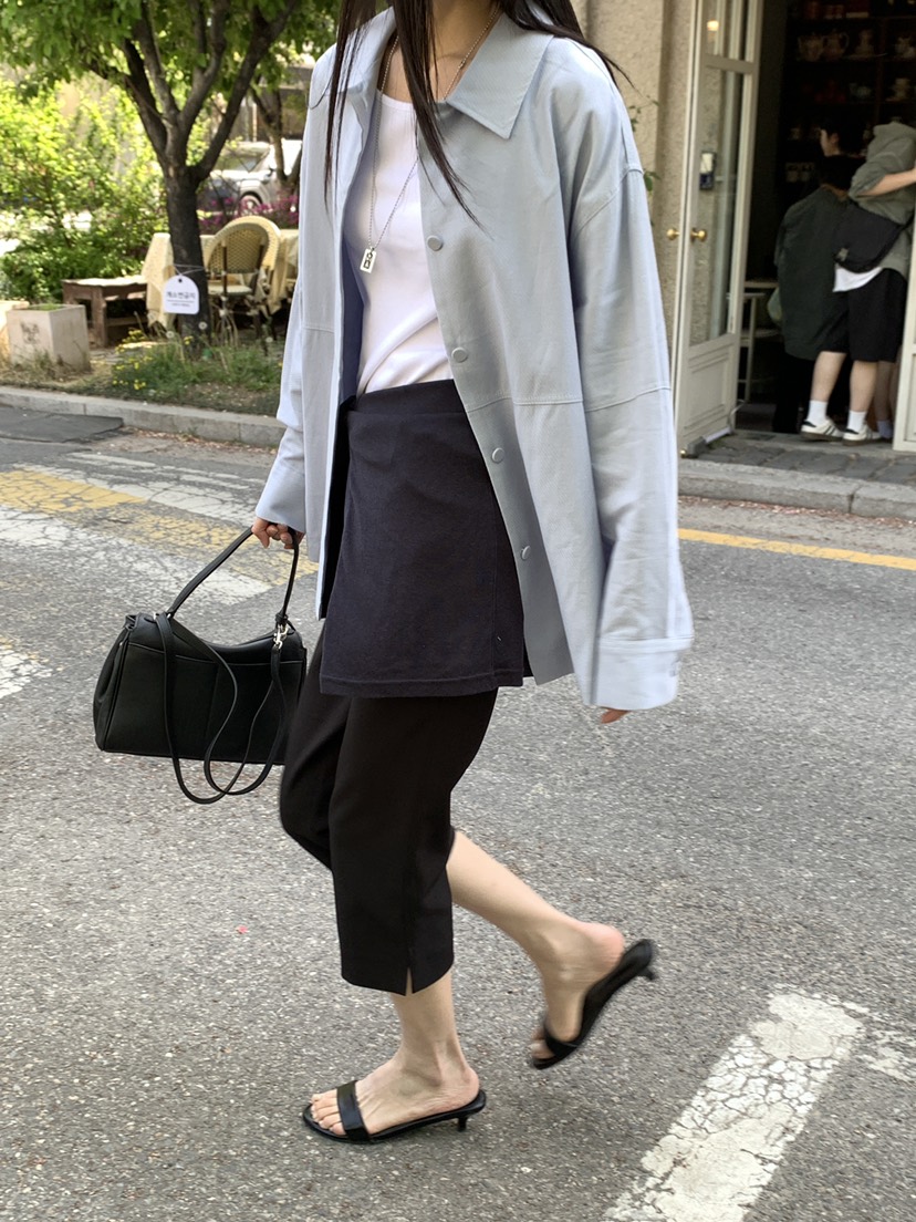 B_GARDER韓國直郵實拍女士新品時尚職業休閑26春夏襯衫蕾絲衫B.GARDER襯衫/蕾絲衫