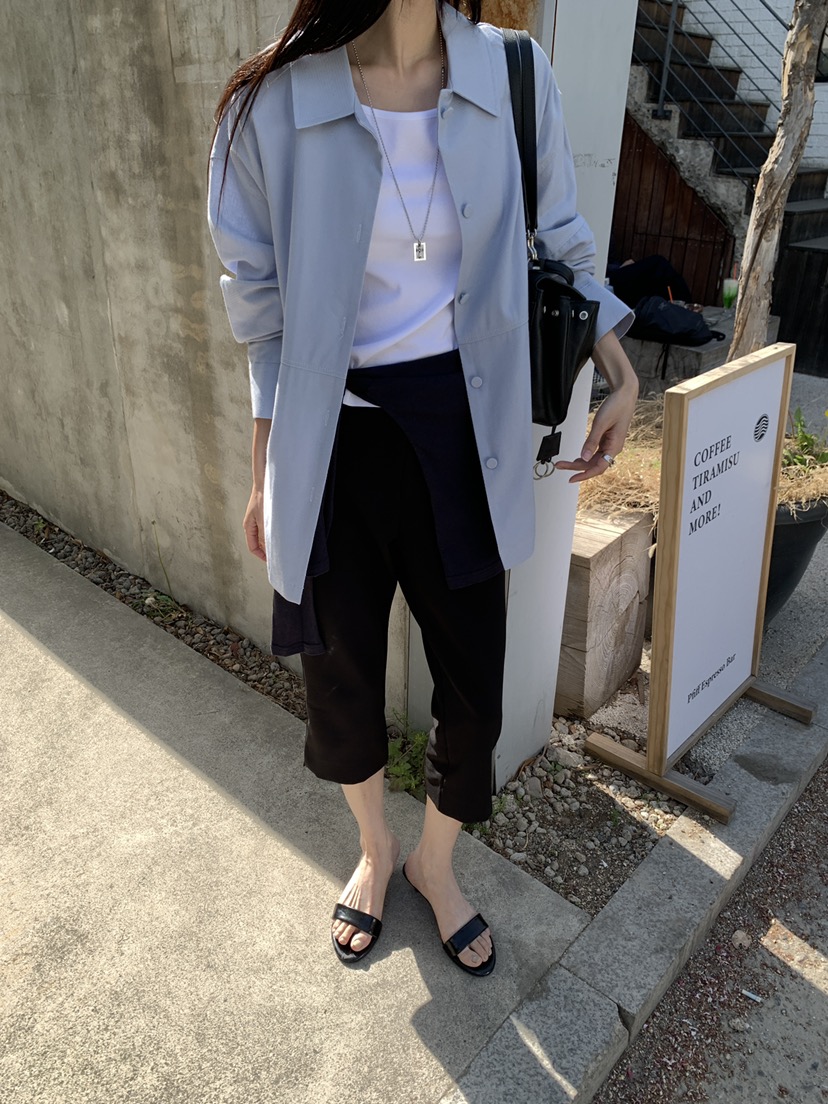 B_GARDER韓國直郵實拍女士新品時尚職業休閑26春夏襯衫蕾絲衫B.GARDER襯衫/蕾絲衫