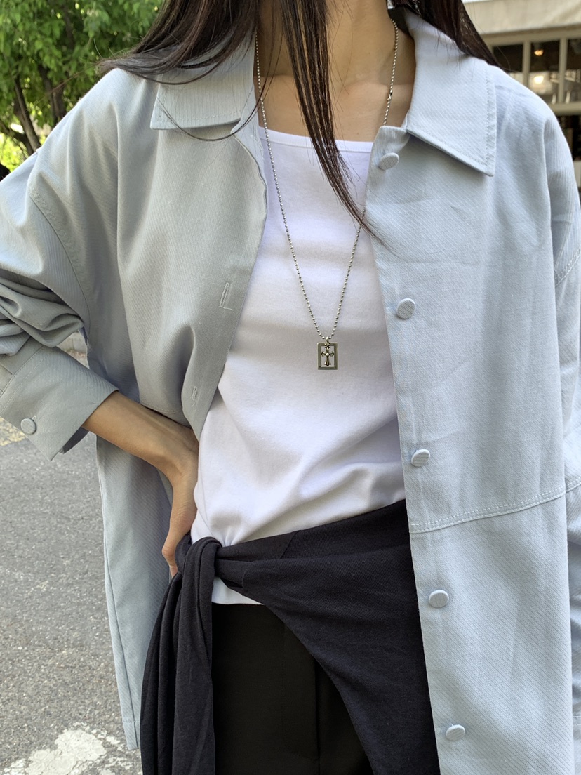 B_GARDER韓國直郵實拍女士新品時尚職業休閑26春夏襯衫蕾絲衫B.GARDER襯衫/蕾絲衫