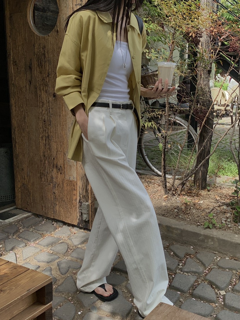 B_GARDER韓國直郵實拍女士新品時尚職業休閑26春夏襯衫蕾絲衫B.GARDER襯衫/蕾絲衫