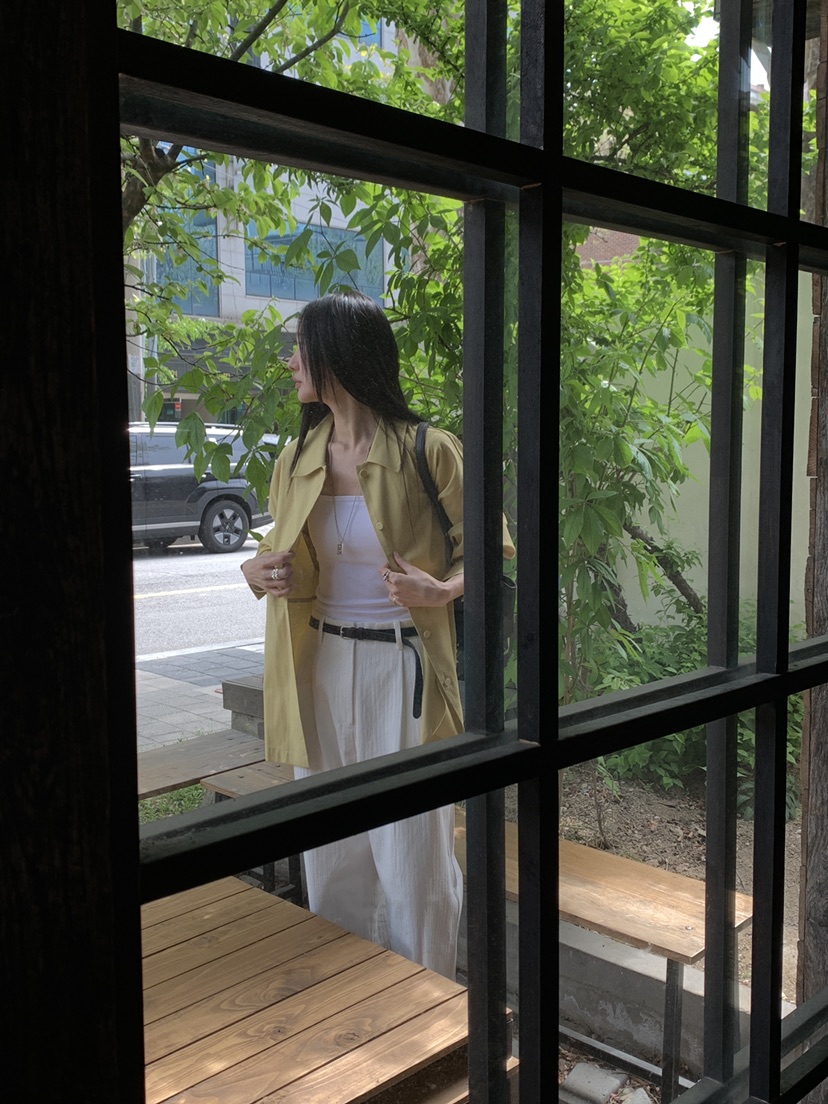 B_GARDER韓國直郵實拍女士新品時尚職業休閑26春夏襯衫蕾絲衫B.GARDER襯衫/蕾絲衫