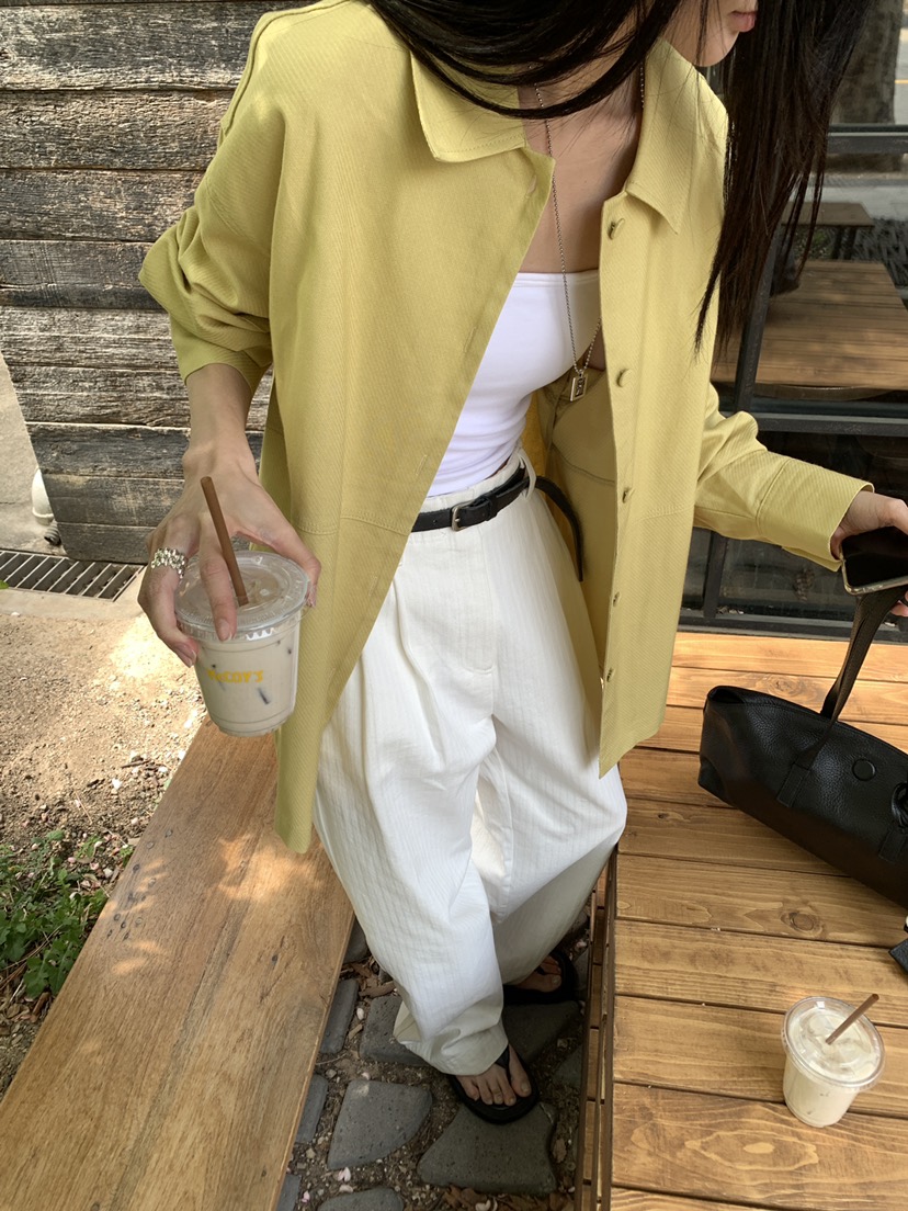 B_GARDER韓國直郵實拍女士新品時尚職業休閑26春夏襯衫蕾絲衫B.GARDER襯衫/蕾絲衫