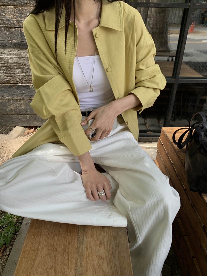 B_GARDER韓國直郵實拍女士新品時尚職業休閑26春夏襯衫蕾絲衫B.GARDER襯衫/蕾絲衫