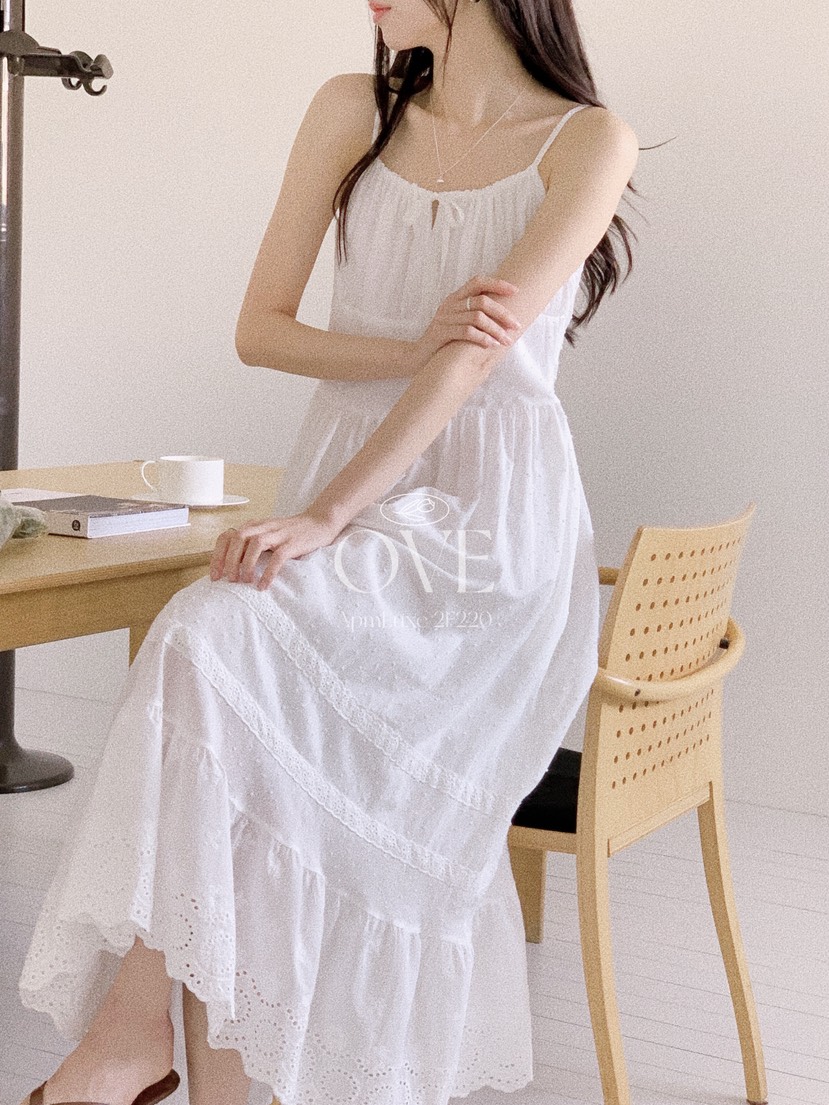 OVE東大門實拍韓國女士新品時尚人氣推薦熱賣休閑連衣裙棉質OVE連衣裙