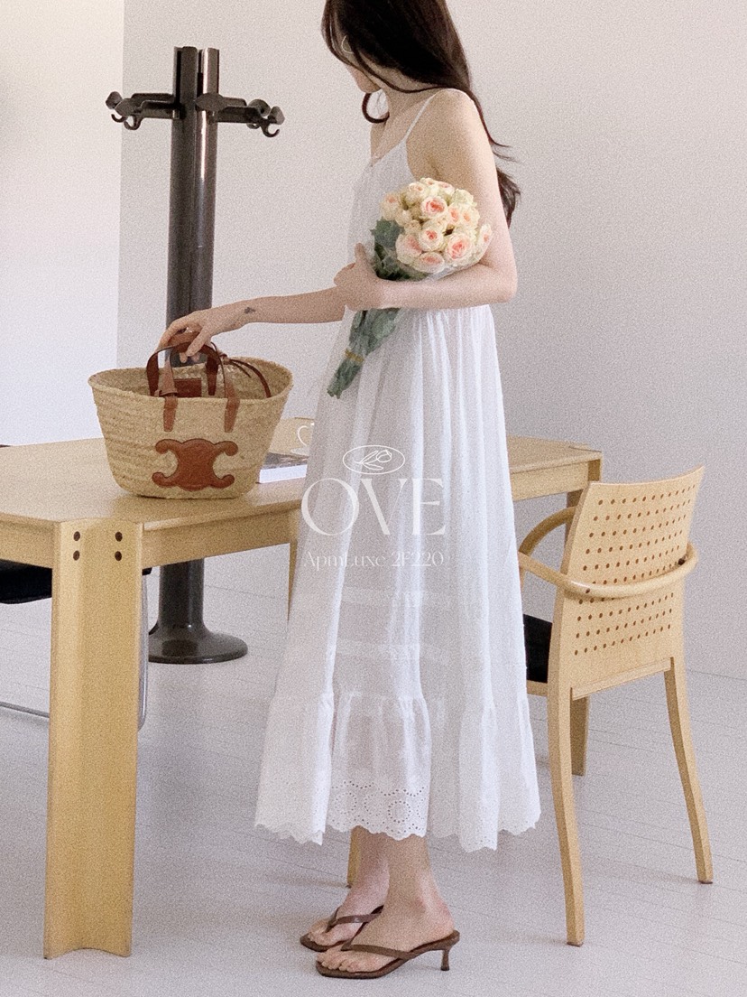 OVE東大門實拍韓國女士新品時尚人氣推薦熱賣休閑連衣裙棉質OVE連衣裙